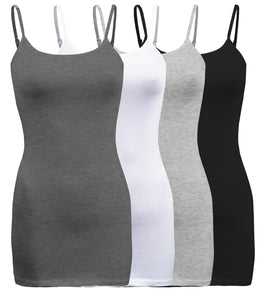 CAMI Camisole Short Cropped Tank Top Spaghetti Strap Active Basic STORE  CLOSING