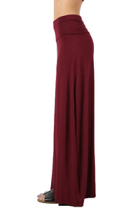 Premium  Fold Over High Waist  Long  Floor Length Maxi Skirt 