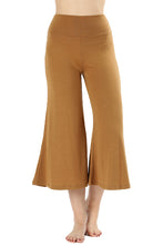 Load image into Gallery viewer, Premium High Elastic Waistband Wide Leg Gaucho Capri Pants